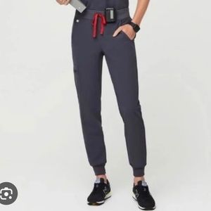 Figs Regular Zamora Charcoal Joggers XS
